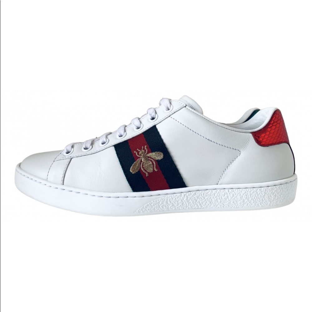 GUCCI Ace Leather Sneakers